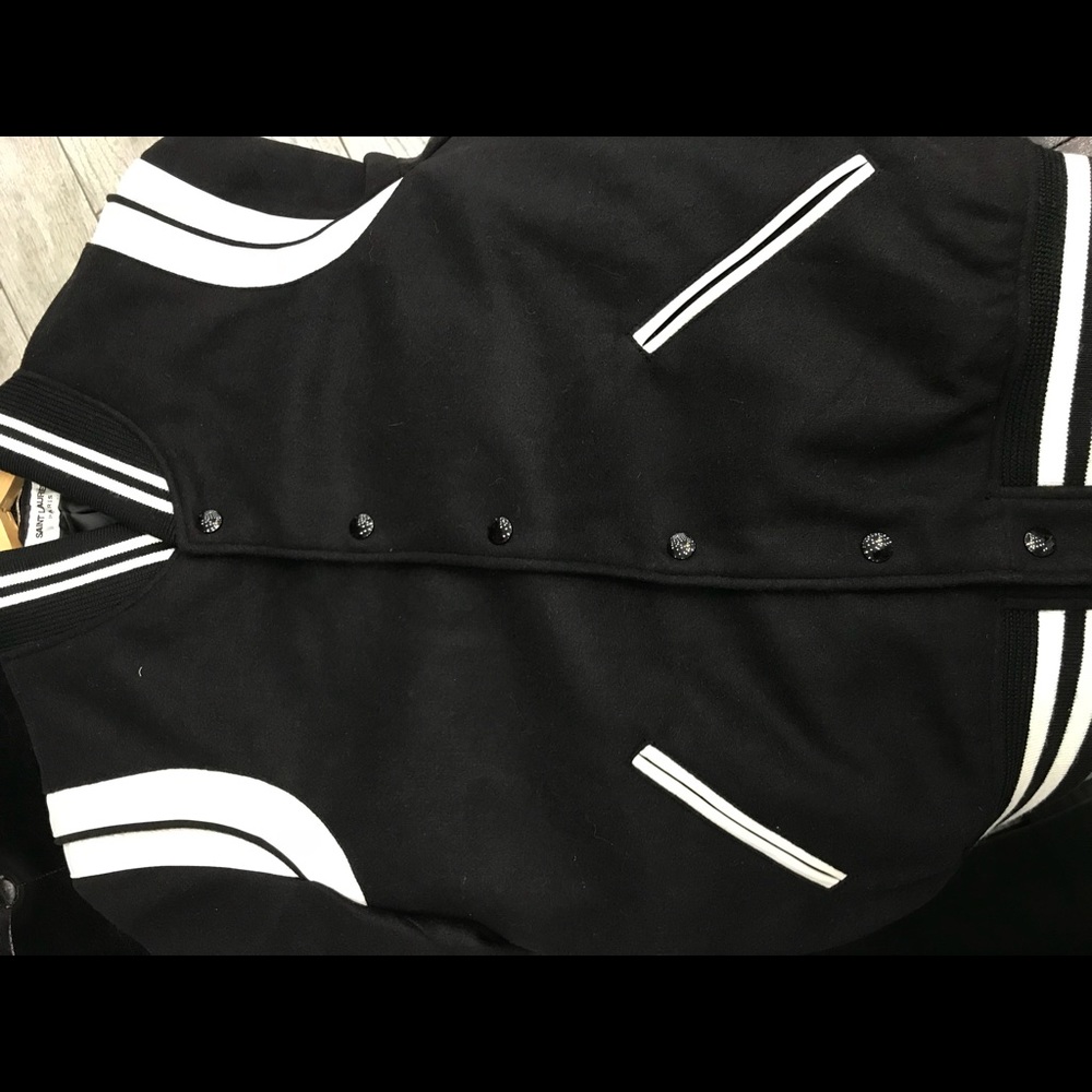 Saint Laurent varsity jacket